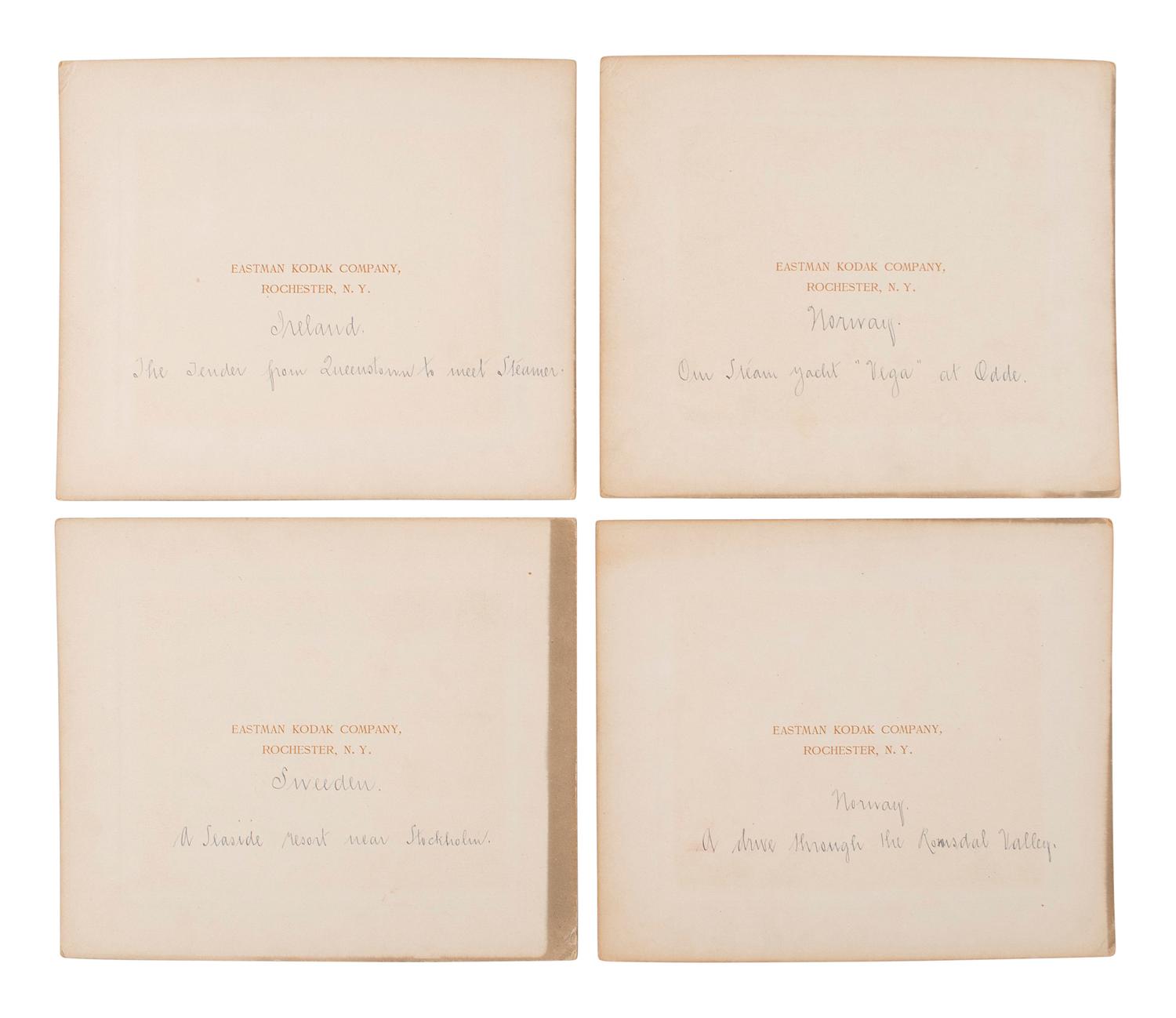[EARLY PHOTOGRAPHY]. A large group of international photographs including images from Philippines, Japan, Egypt, Italy, and Spain, comprising: