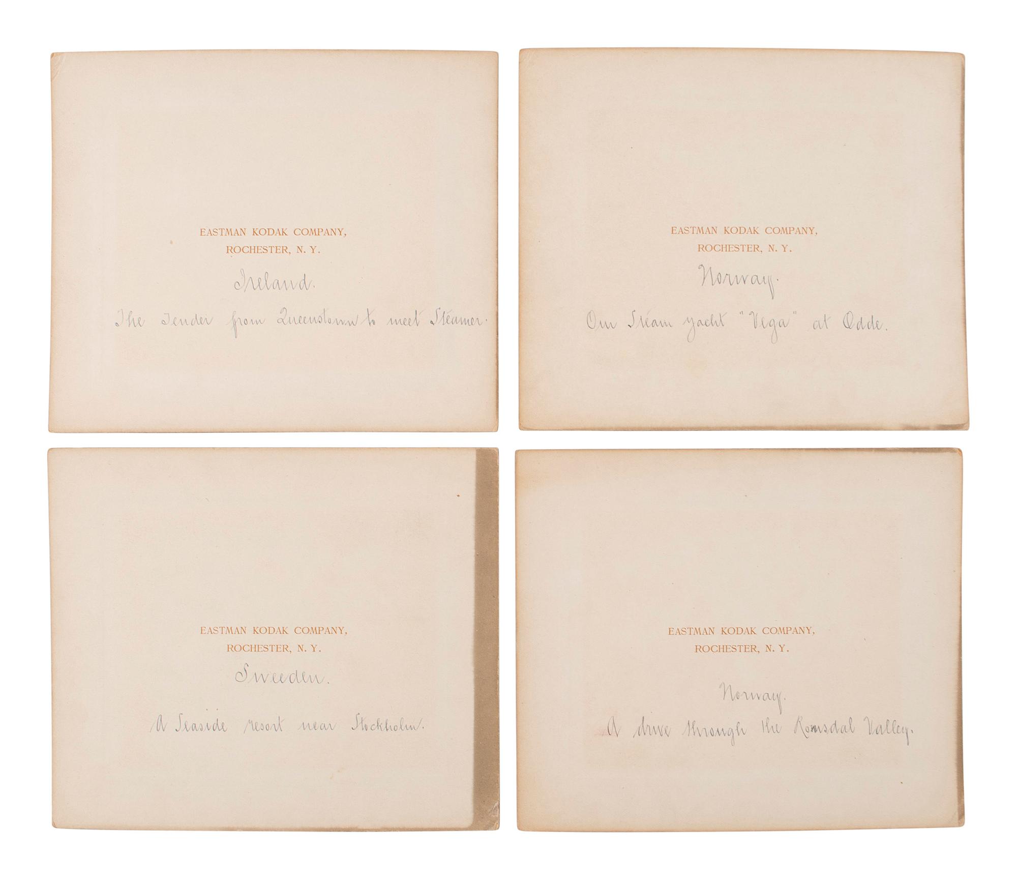 [EARLY PHOTOGRAPHY]. A large group of international photographs including images from Philippines, Japan, Egypt, Italy, and Spain, comprising: