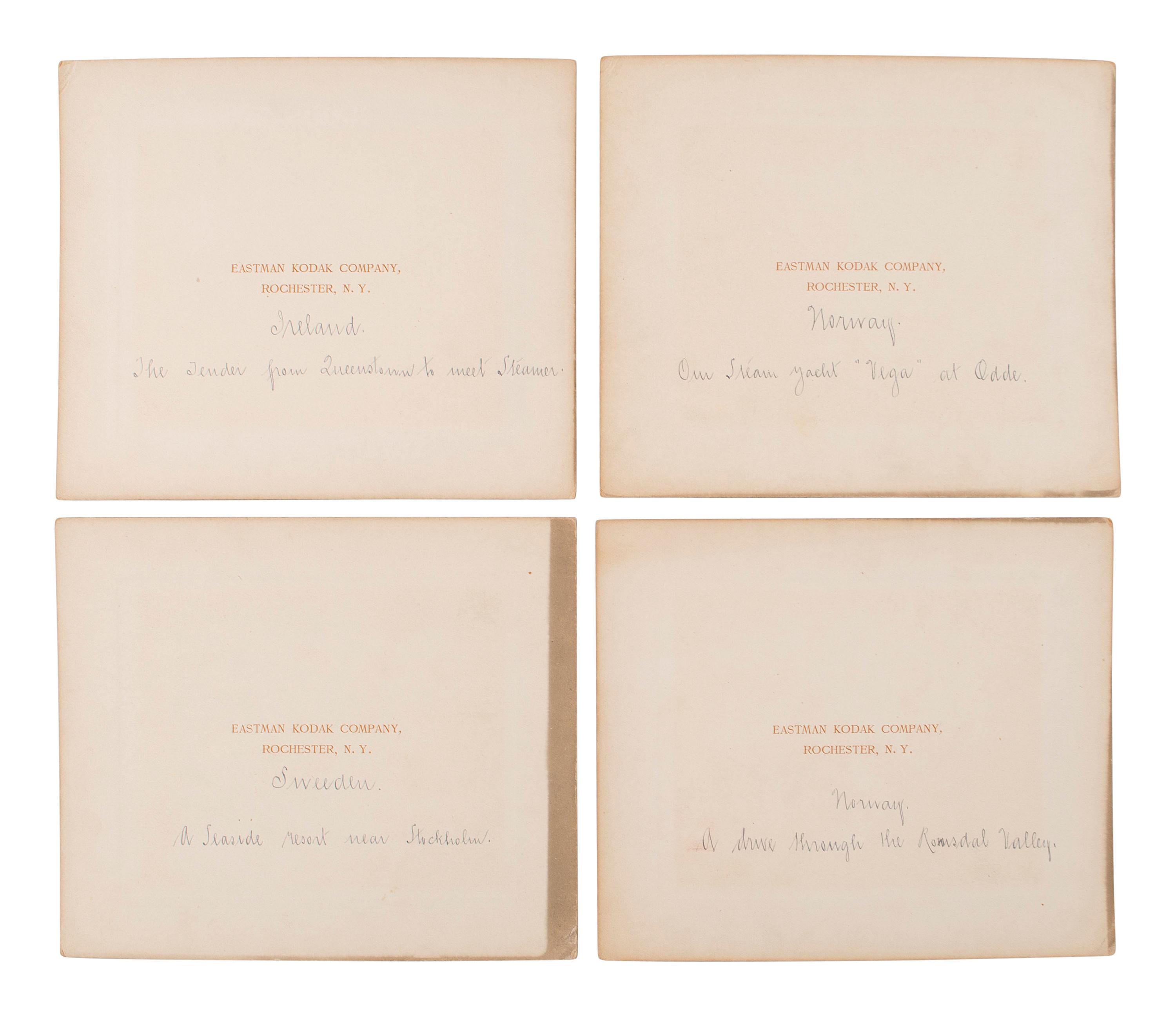 [EARLY PHOTOGRAPHY]. A large group of international photographs including images from Philippines, Japan, Egypt, Italy, and Spain, comprising: