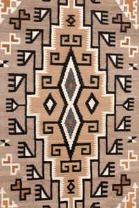 Navajo Two Grey Hills Weaving / Rug