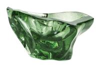 An Italian Glass Bowl Width 9 inches.