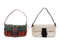 Five Fendi Baguette Flap Bags