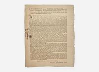 [American Revolution] Jackson, Isaac: A Testimony given forth from our Yearly-Meeting, held at Philadelphia, for Pennsylvania and New-Jersey...from the 29th Day of the Ninth Month to the 4th of of the Tenth Month inclusive, 1777