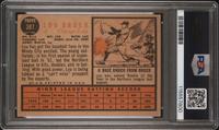 A 1962 Topps Lou Brock Rookie Baseball Card No. 387 (PSA 3 VG) from The Collection of David Eisenhower