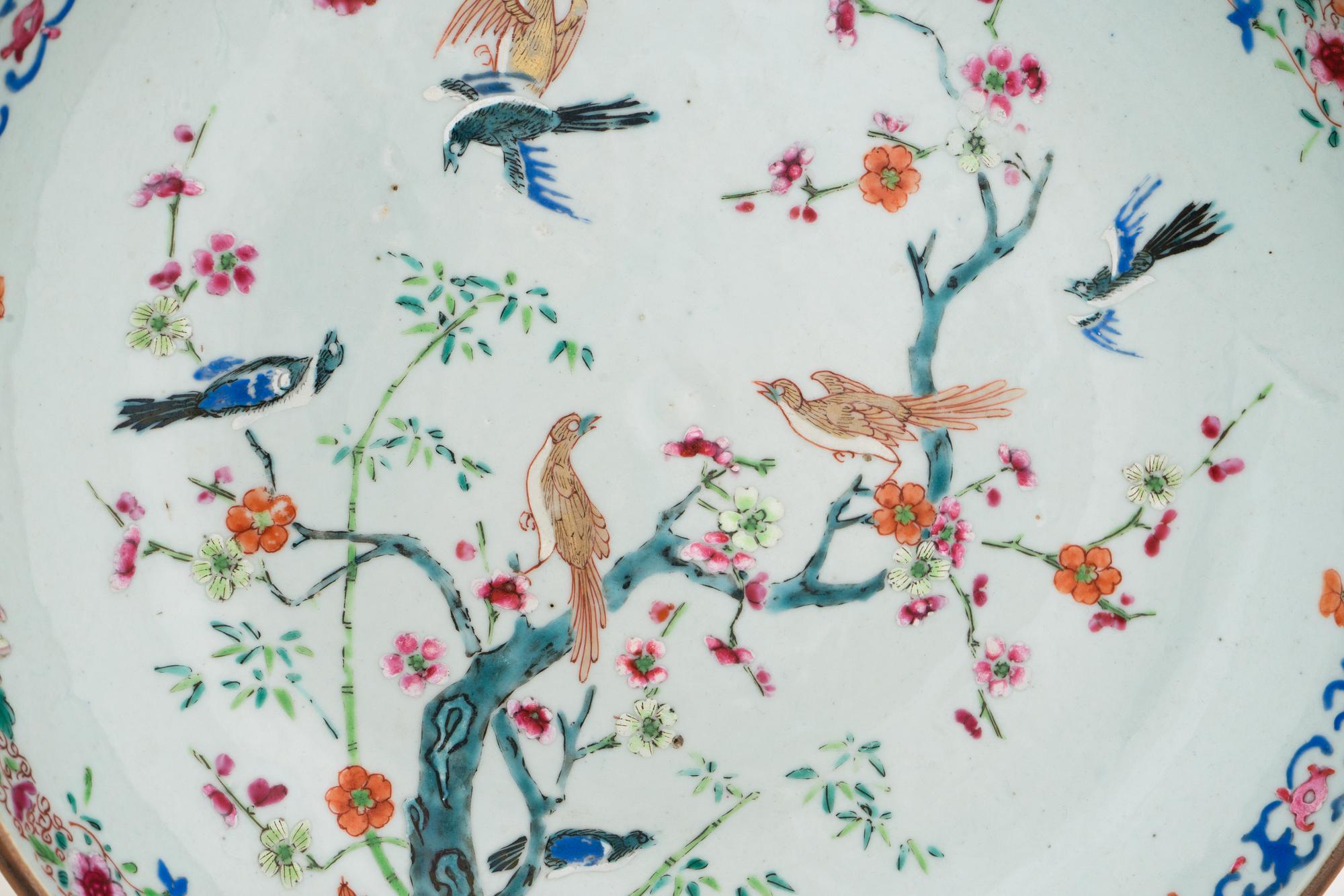 A Pair of Chinese Export Porcelain Chargers