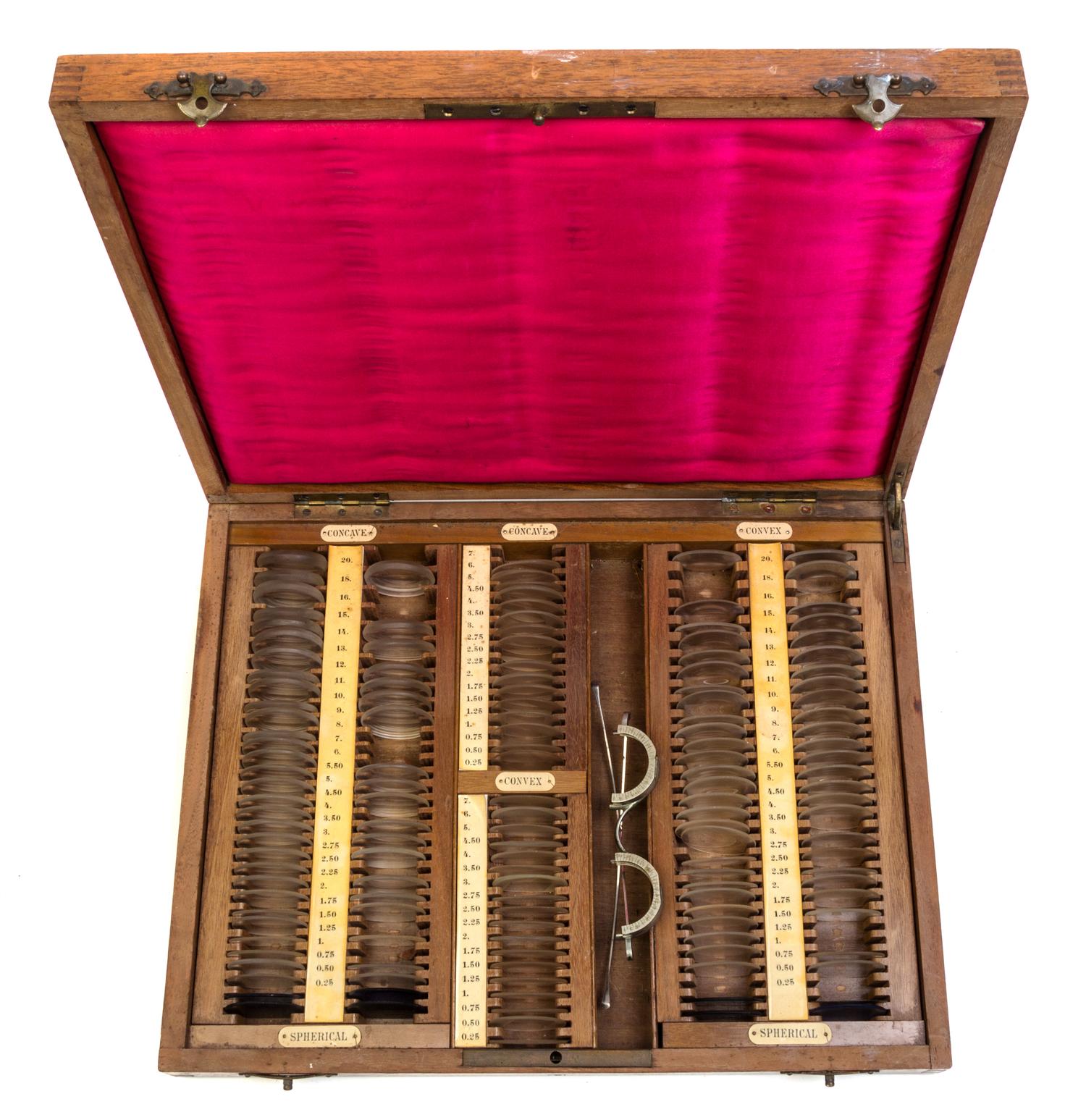An Optician's Sample Lens Testing Set — LATE 19TH/EARLY 20TH CENTURY