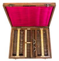 An Optician's Sample Lens Testing Set — LATE 19TH/EARLY 20TH CENTURY