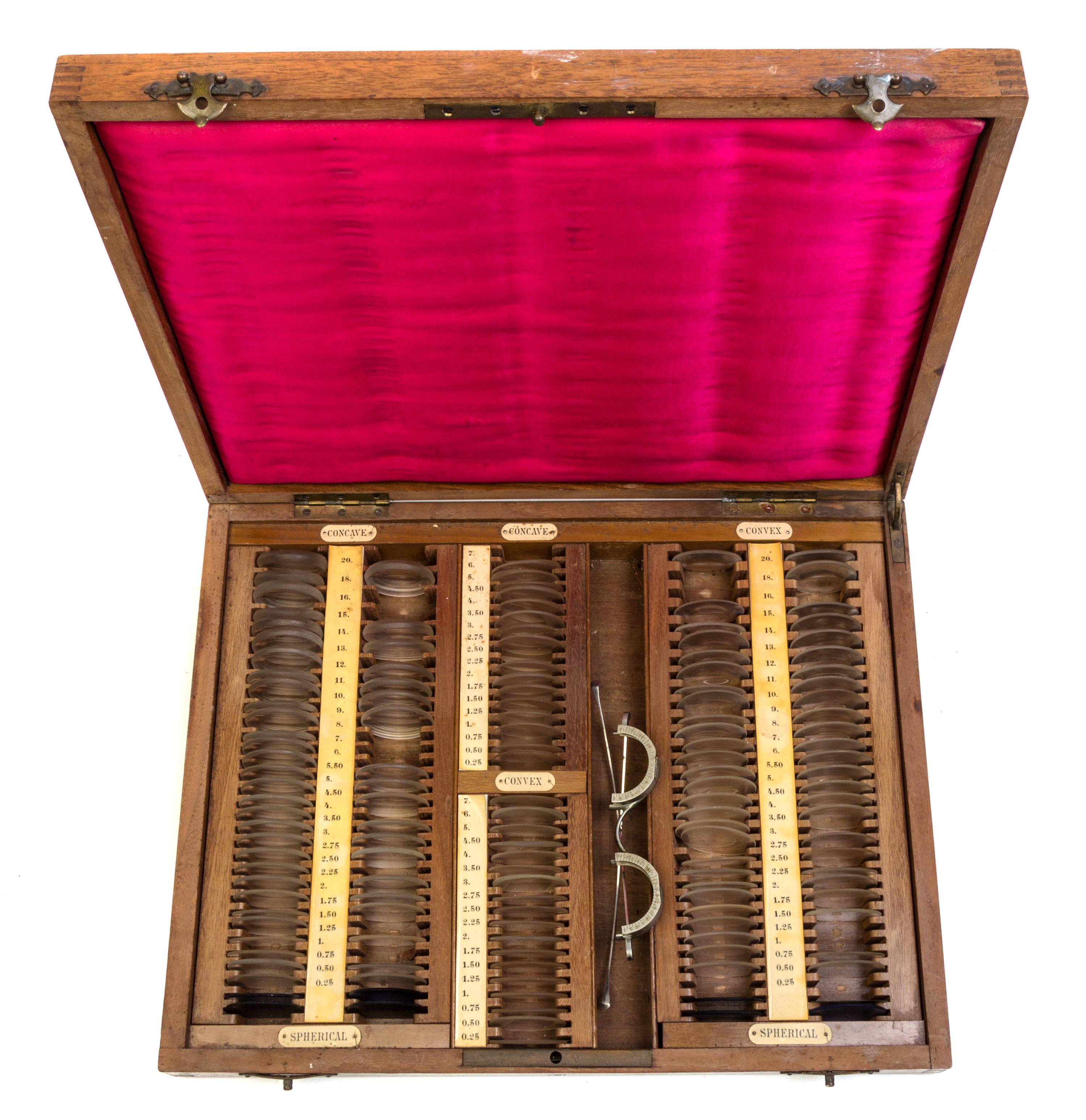 An Optician's Sample Lens Testing Set — LATE 19TH/EARLY 20TH CENTURY