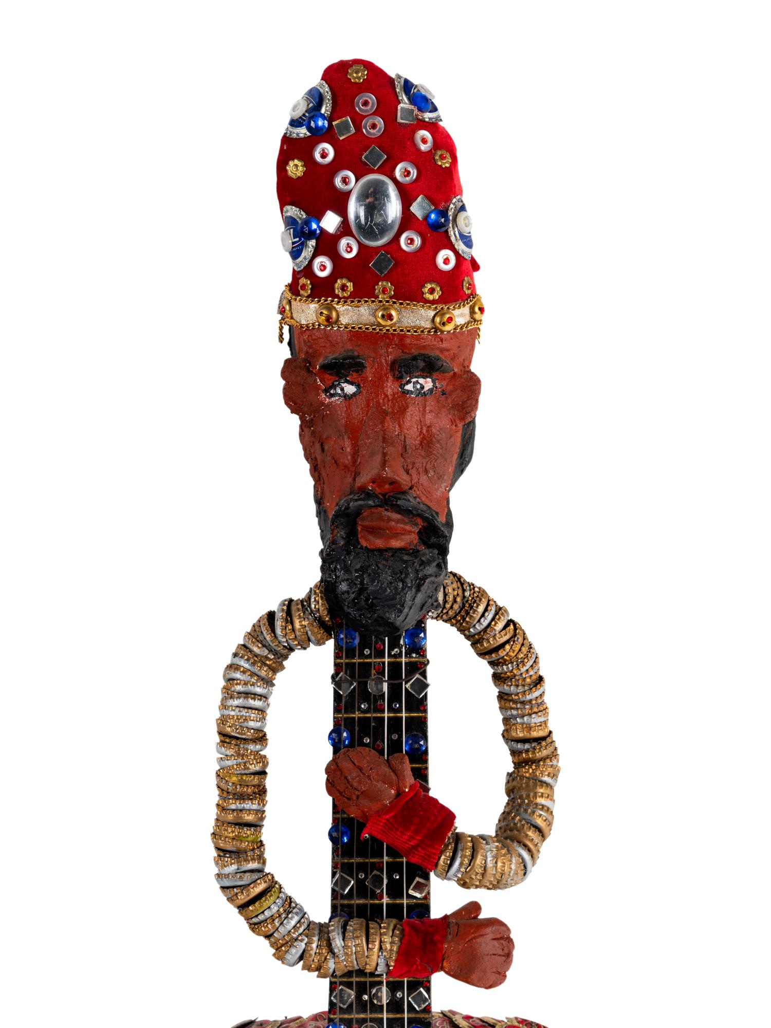 Self Portrait Bottlecap Guitar