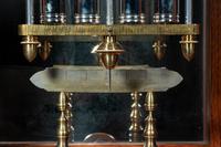 A Gothic Revival Carved Mahogany Tall Case No. 24 Astronomical Regulator