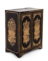 A Chinese Export Lacquered Chest