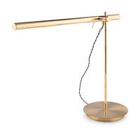 A Contemporary Brass Desk Lamp