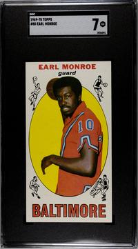 A Group of 12 SGC Graded 1969 Topps Hall of Fame and Rookie Basketball Cards
