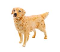 A Beswick Porcelain Golden Retriever Width 8 1/4 inches.