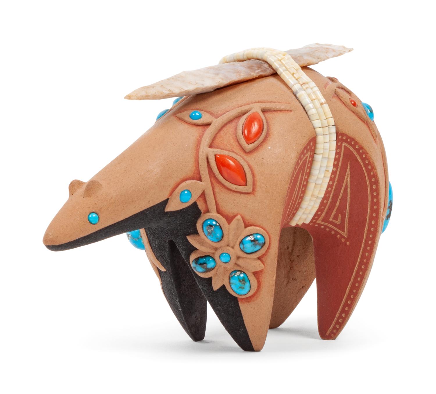 Redware Pottery Bear