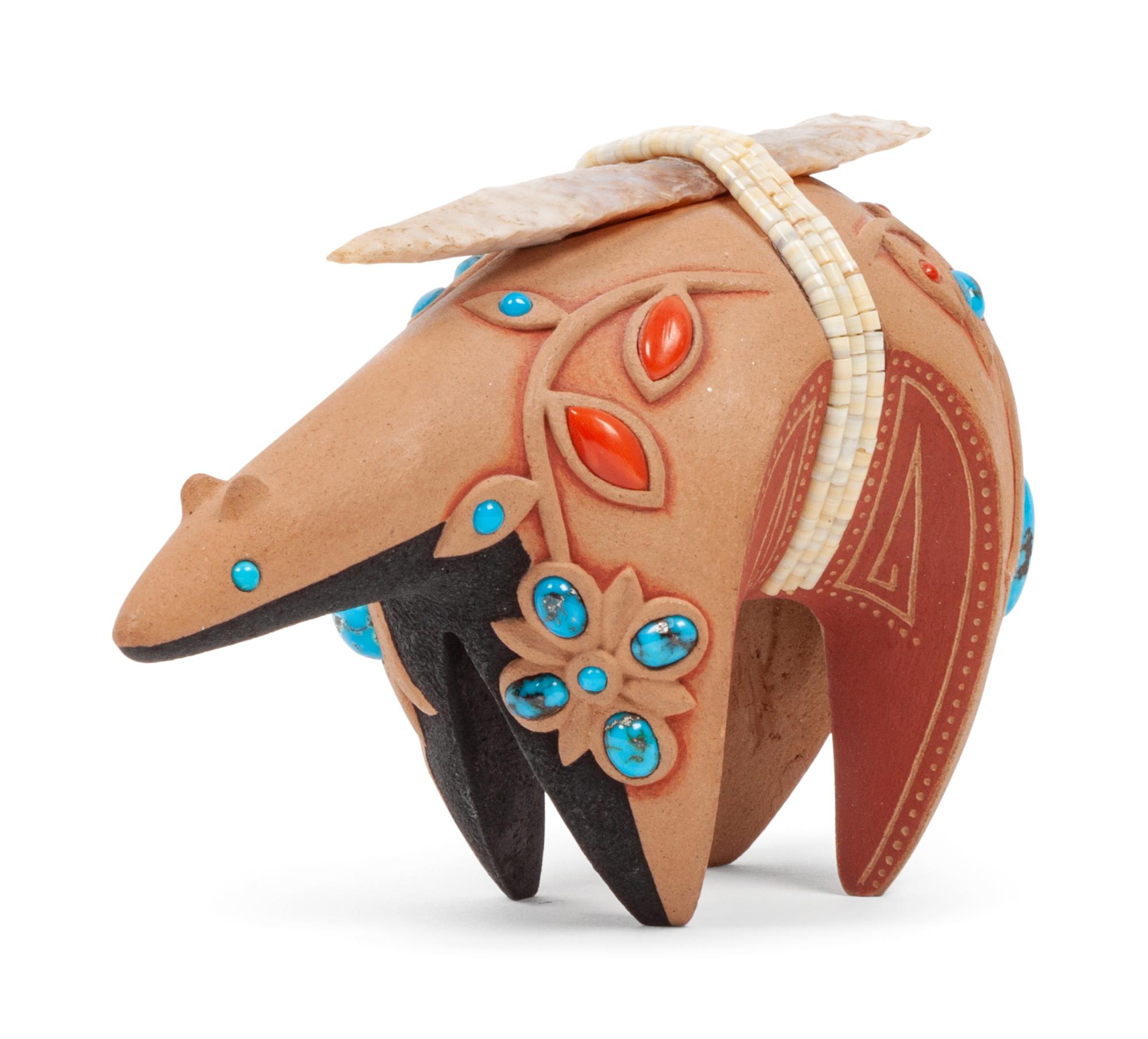 Redware Pottery Bear