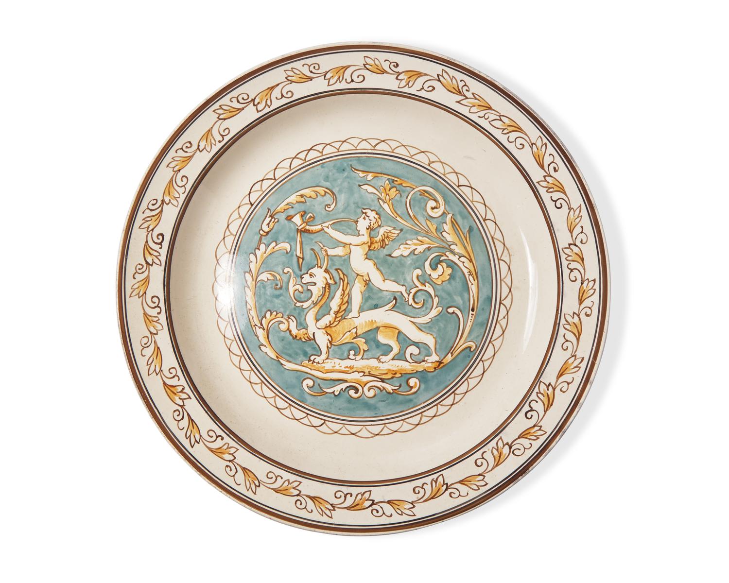 A Wedgwood Queensware Charger