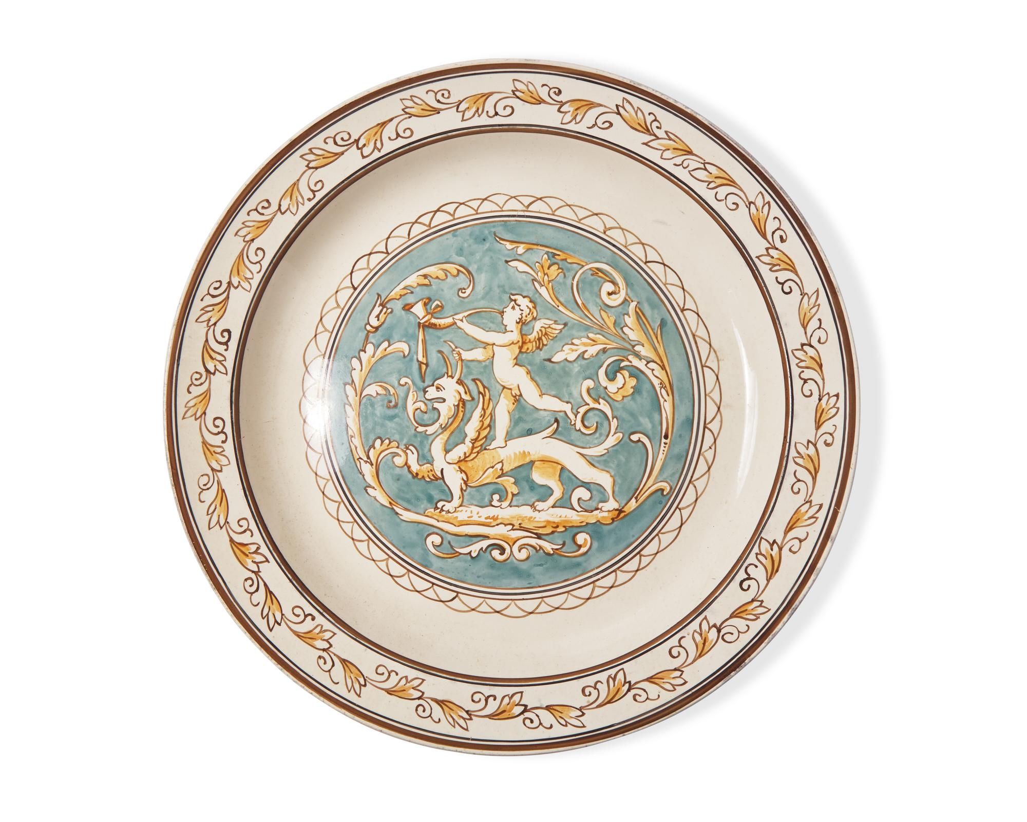 A Wedgwood Queensware Charger
