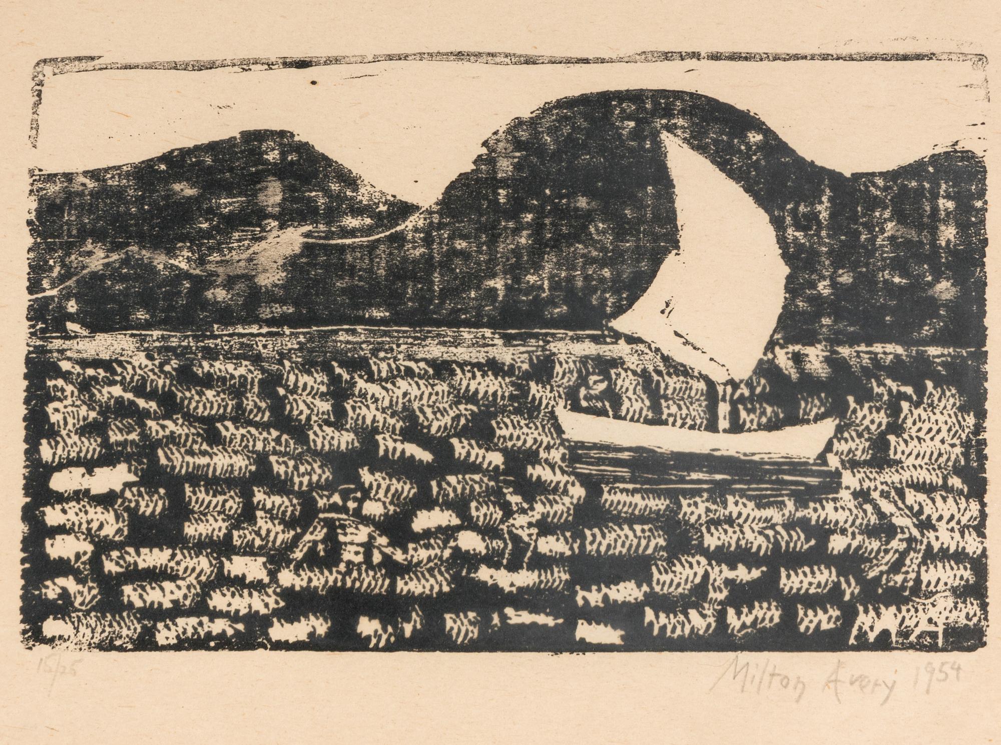 Sailboat , 1954
