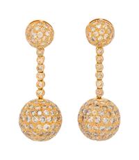 Diamond and Colored Diamond Earrings