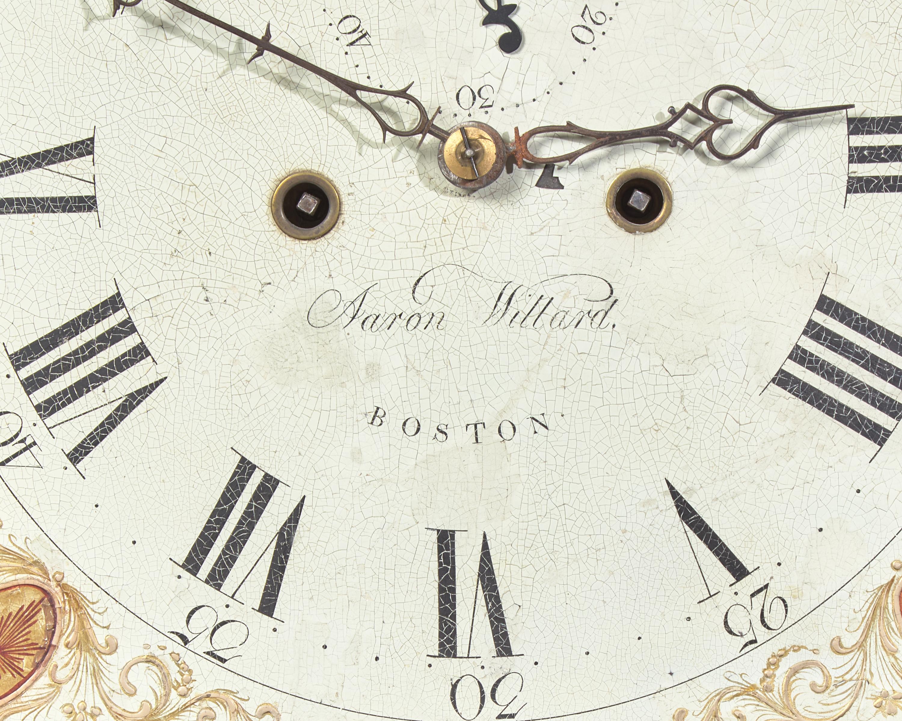 A Federal Inlaid Mahogany Tall Case Clock