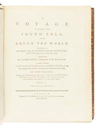 [TRAVEL & EXPLORATION]. COOK, James, Captain (1728-1779). -- [SECOND VOYAGE]. A Voyage towards the South Pole, and Round the World, performed in His Majesty's Ships the Resolution and Adventure, in the Years 1772, 1773, 1774, and 1775 . London: W. Strahan and T. Cadell, 1777.
