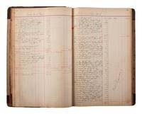 [NATIVE AMERICAN] -- [OKLAHOMA TERRITORY]. Manuscript ledger from trading post at Cloud Chief, Oklahoma Territory, with detailed purchase records for members of the Cheyenne and Arapaho Tribe, ca 1903-1904.