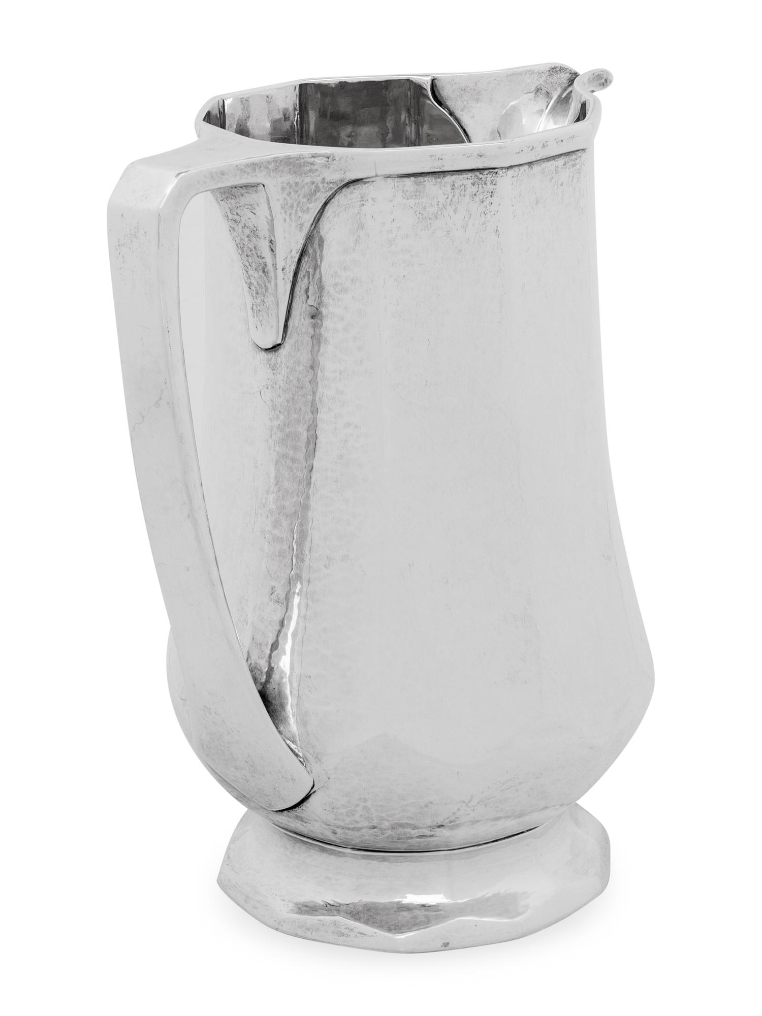 A Tiffany and Co. Silver Water Pitcher