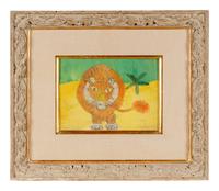 Lion in Yellow