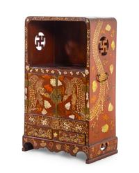 A Chinese Lacquered Cabinet
