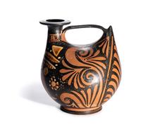 A Large Apulian Red-Figured Askos