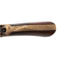 Cased Colt 1849 Pocket Model Presented to Provost Marshall William Osgood by William Truesdail, Chief of Police of the Army of the Cumberland