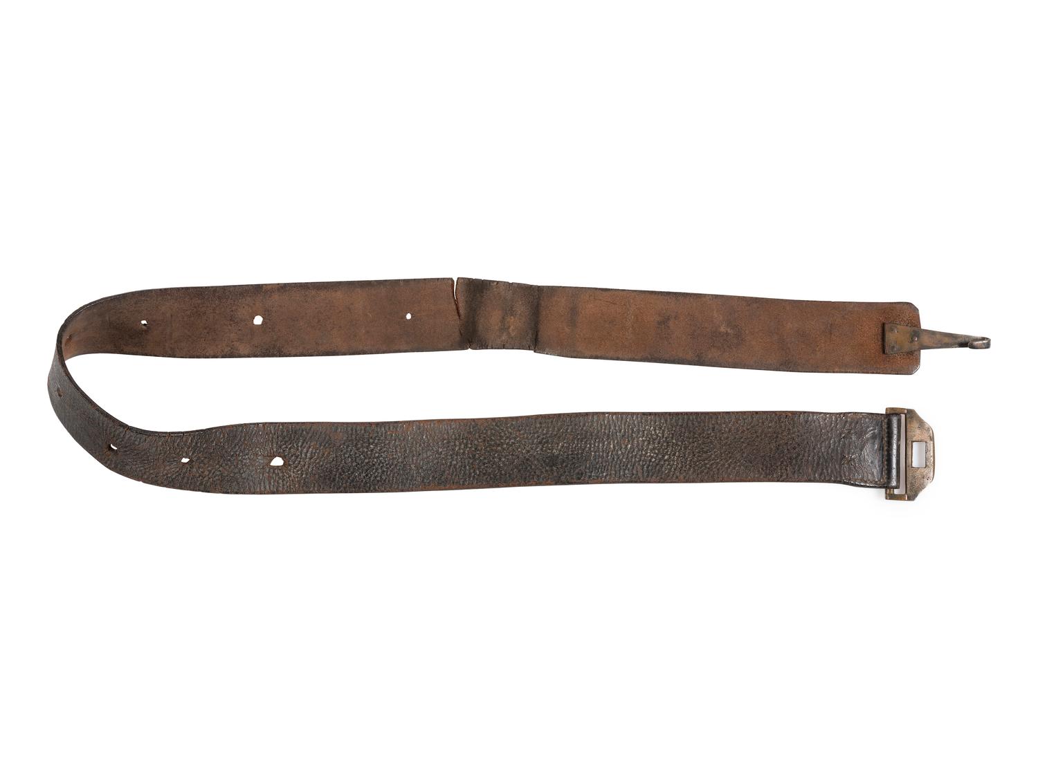 [CIVIL WAR]. Non-Commissioned Officer's belt designed for the Model 1851 eagle plate.