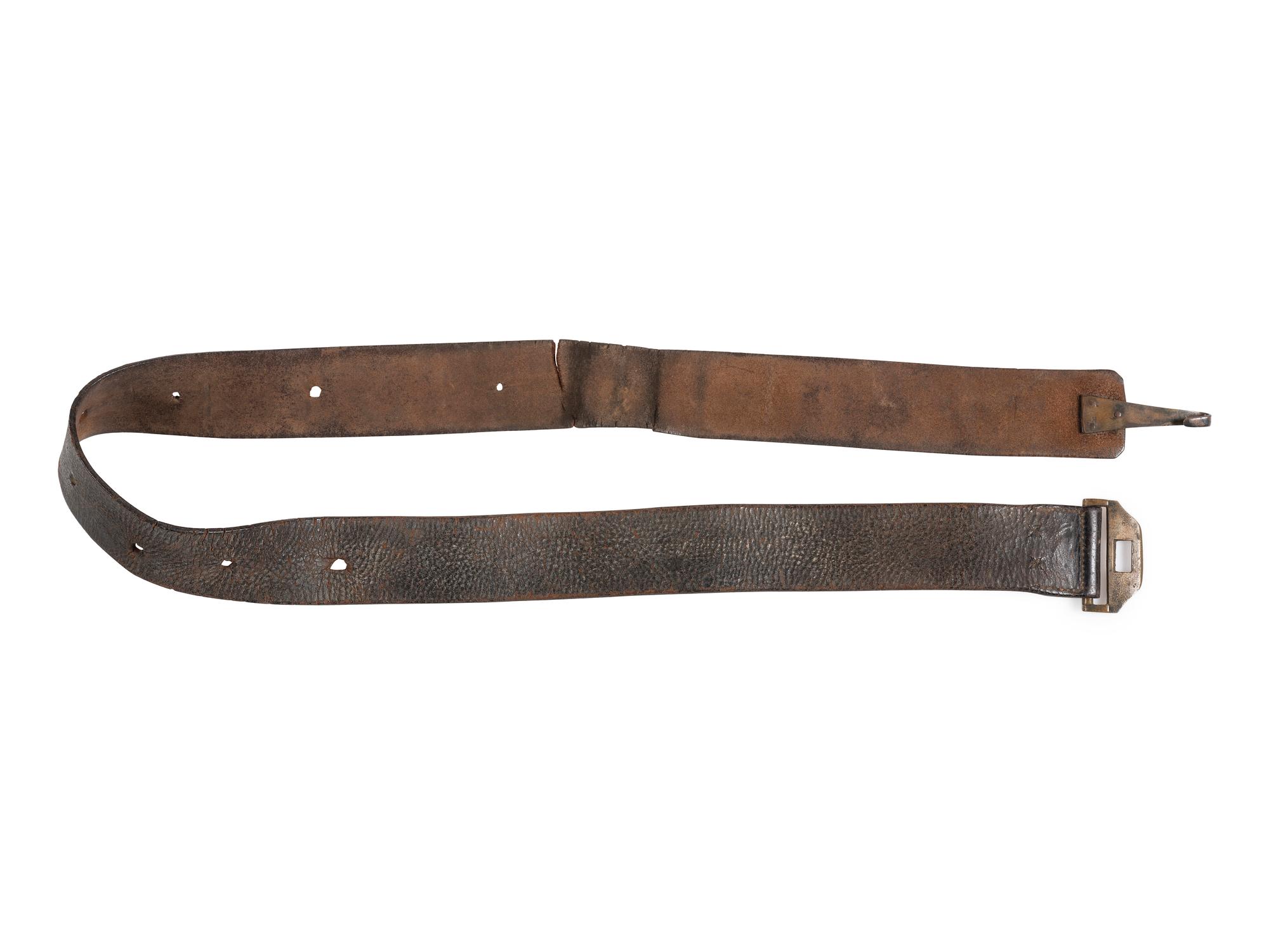 [CIVIL WAR]. Non-Commissioned Officer's belt designed for the Model 1851 eagle plate.
