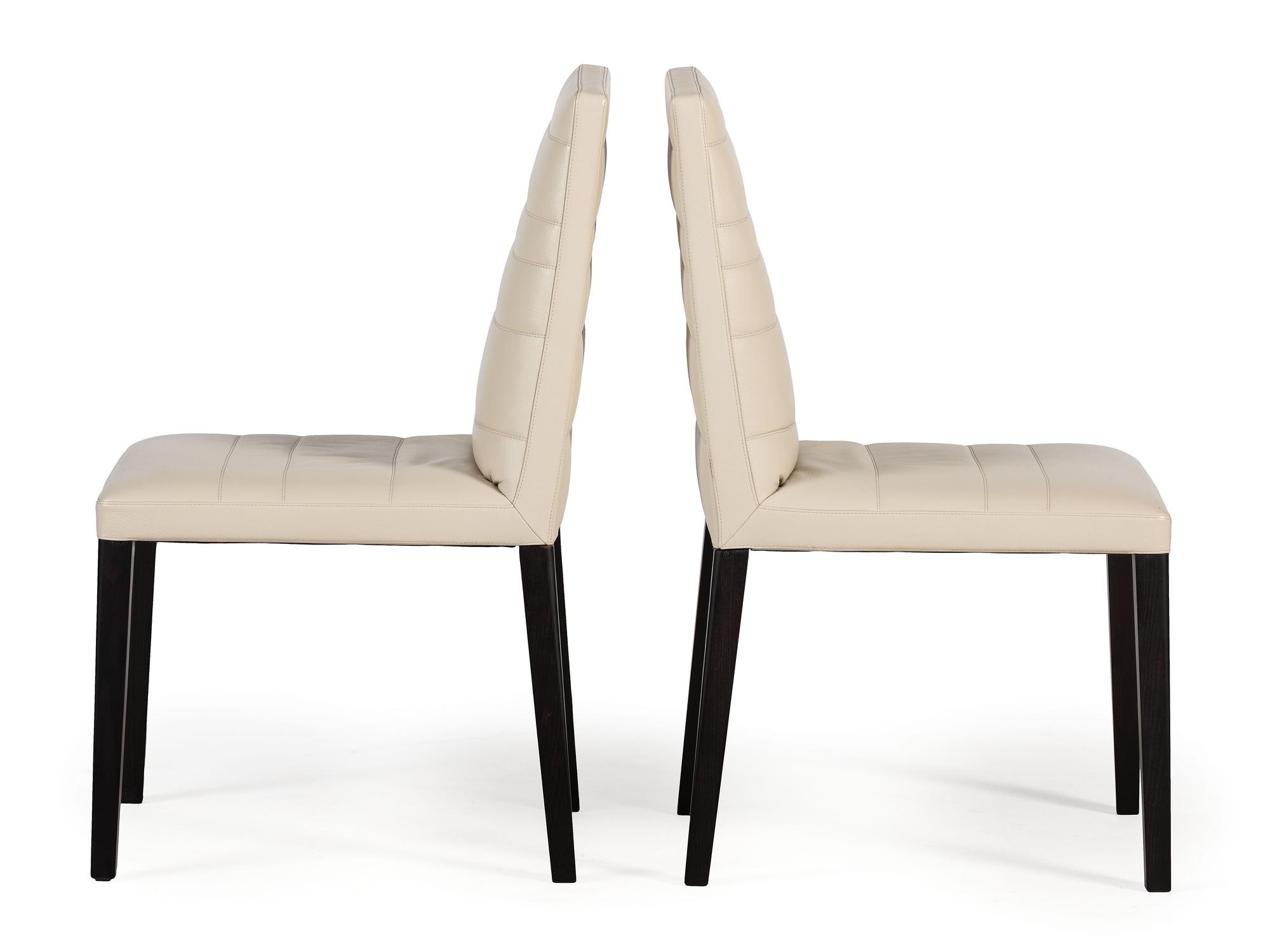Six Poltrona Frau Dining Chairs