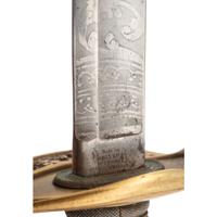 Ames Model 1850 Foot Officers Sword Presented to Capt. David Lamb - 31st New York Volunteers