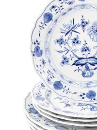 An Assembled Meissen Porcelain Dinner Service