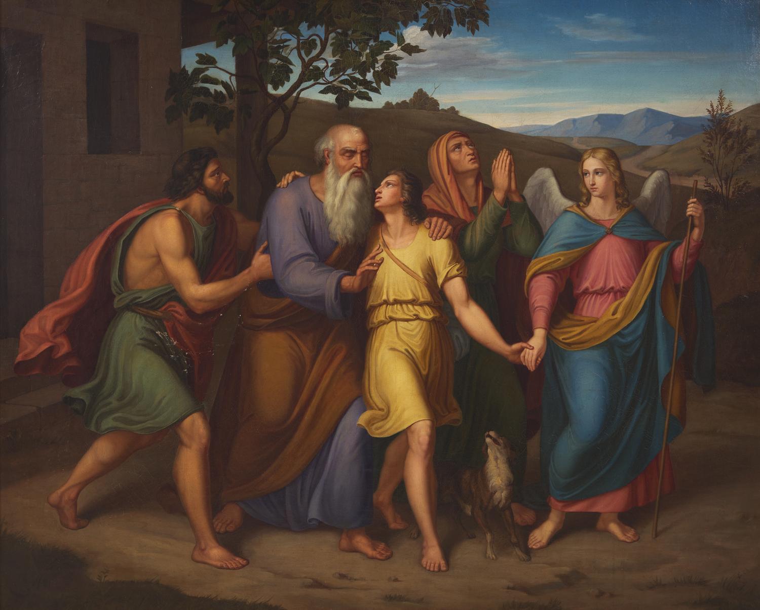 Tobias' Departure , 1838
