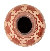 Sgraffito Pottery Jar, PLUS