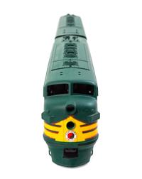 A Polychrome Resin HO-Gauge Northern Railway-Main Street of the North West Two-Car Diesel Locomotive