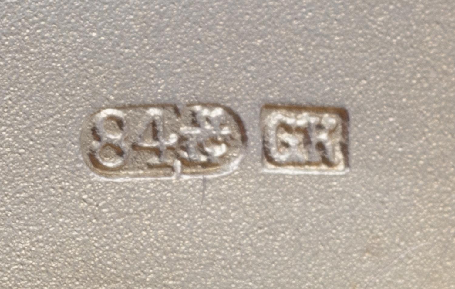 Two Russian Niello Silver Cases