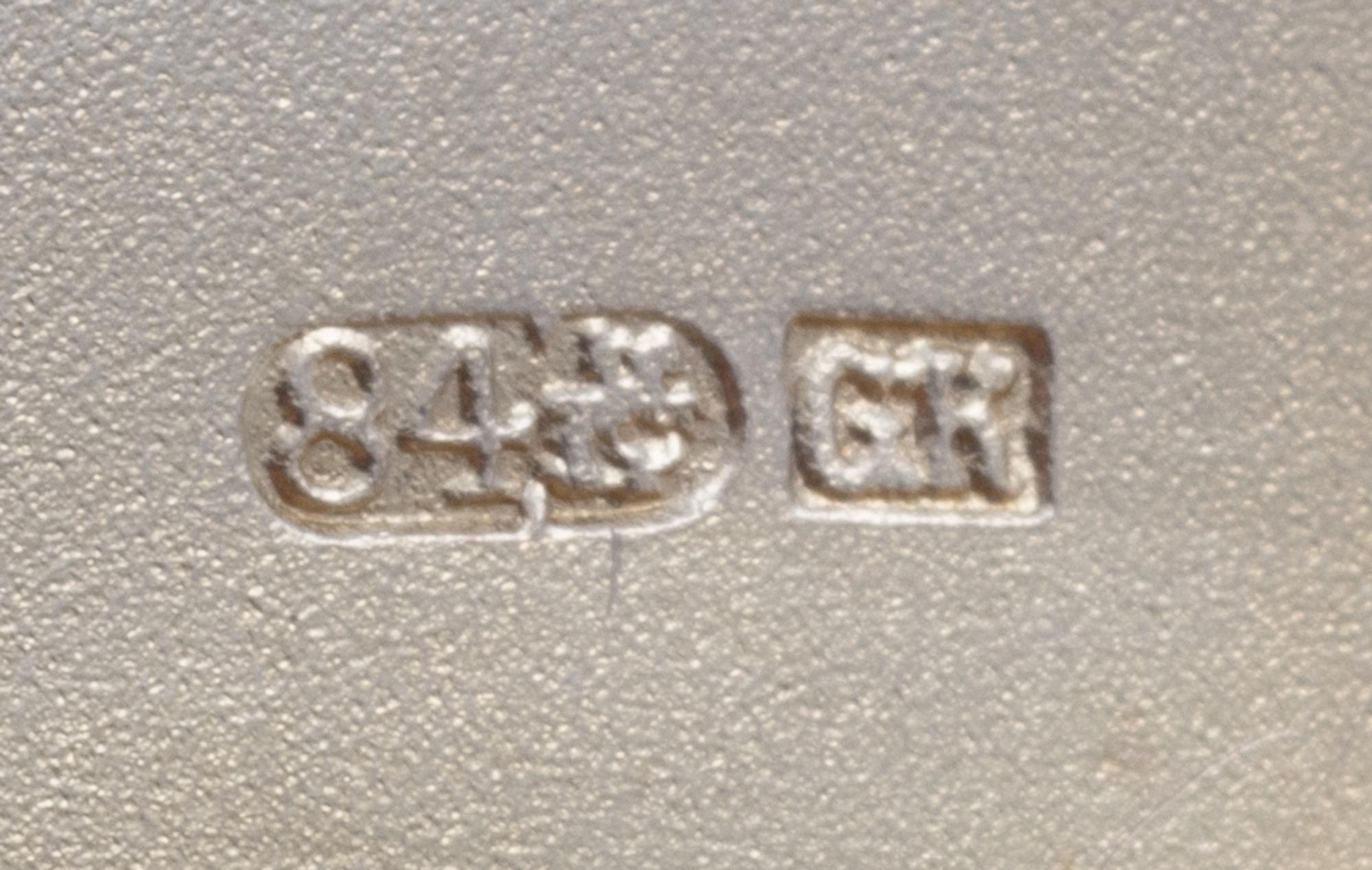 Two Russian Niello Silver Cases