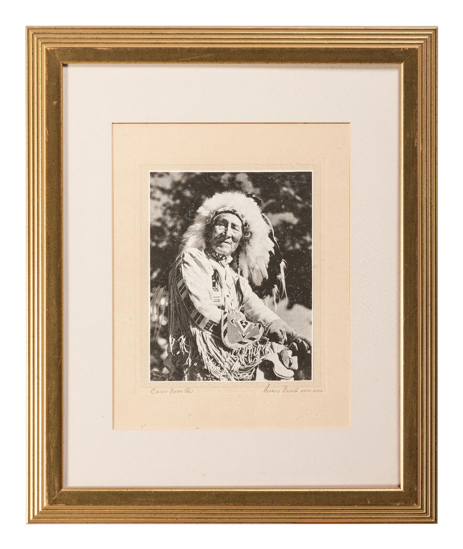 [NATIVE AMERICANS]. Photographs, prints, and manuscripts involving Native Americans.
