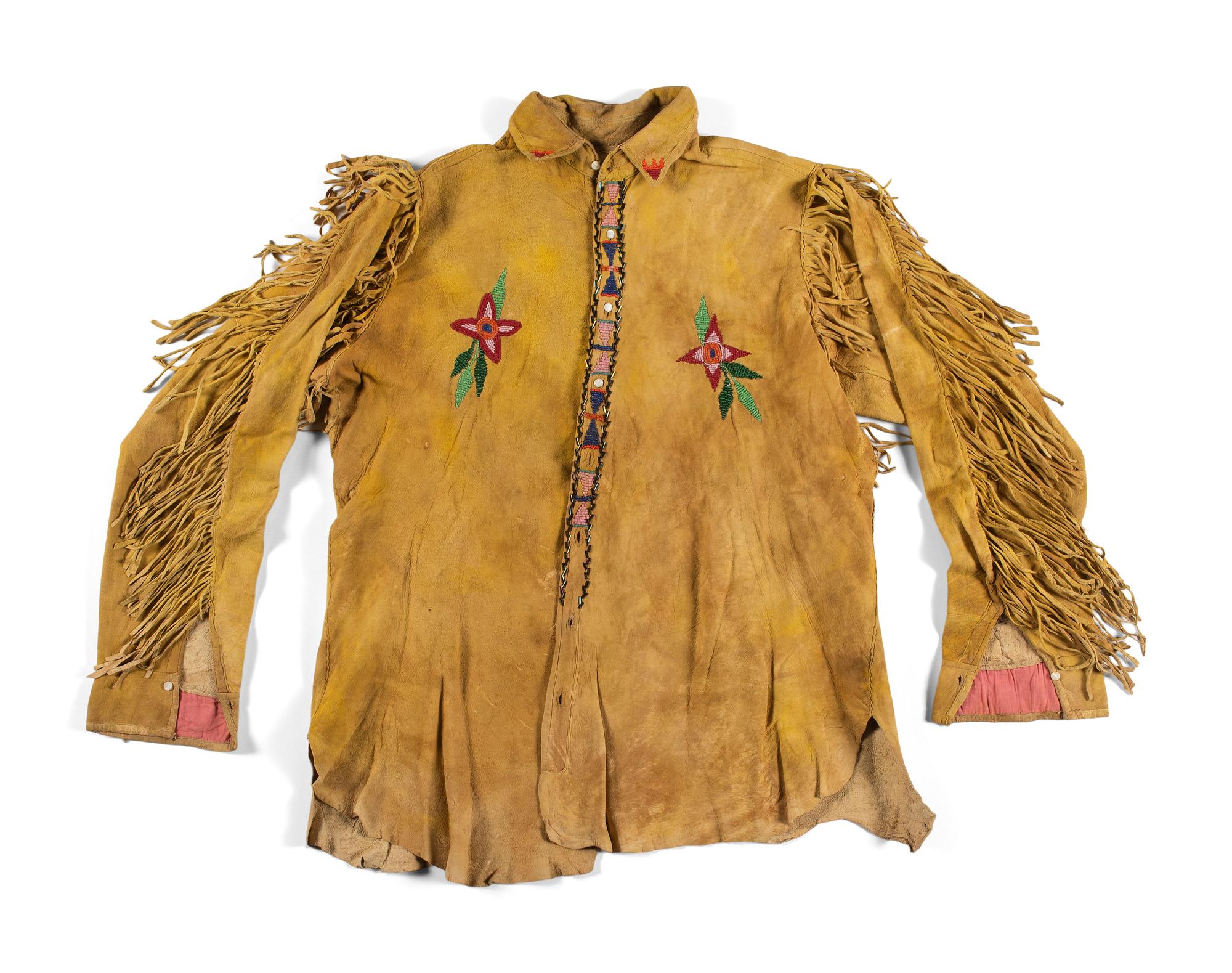 Northern Plains Beaded Hide Jacket