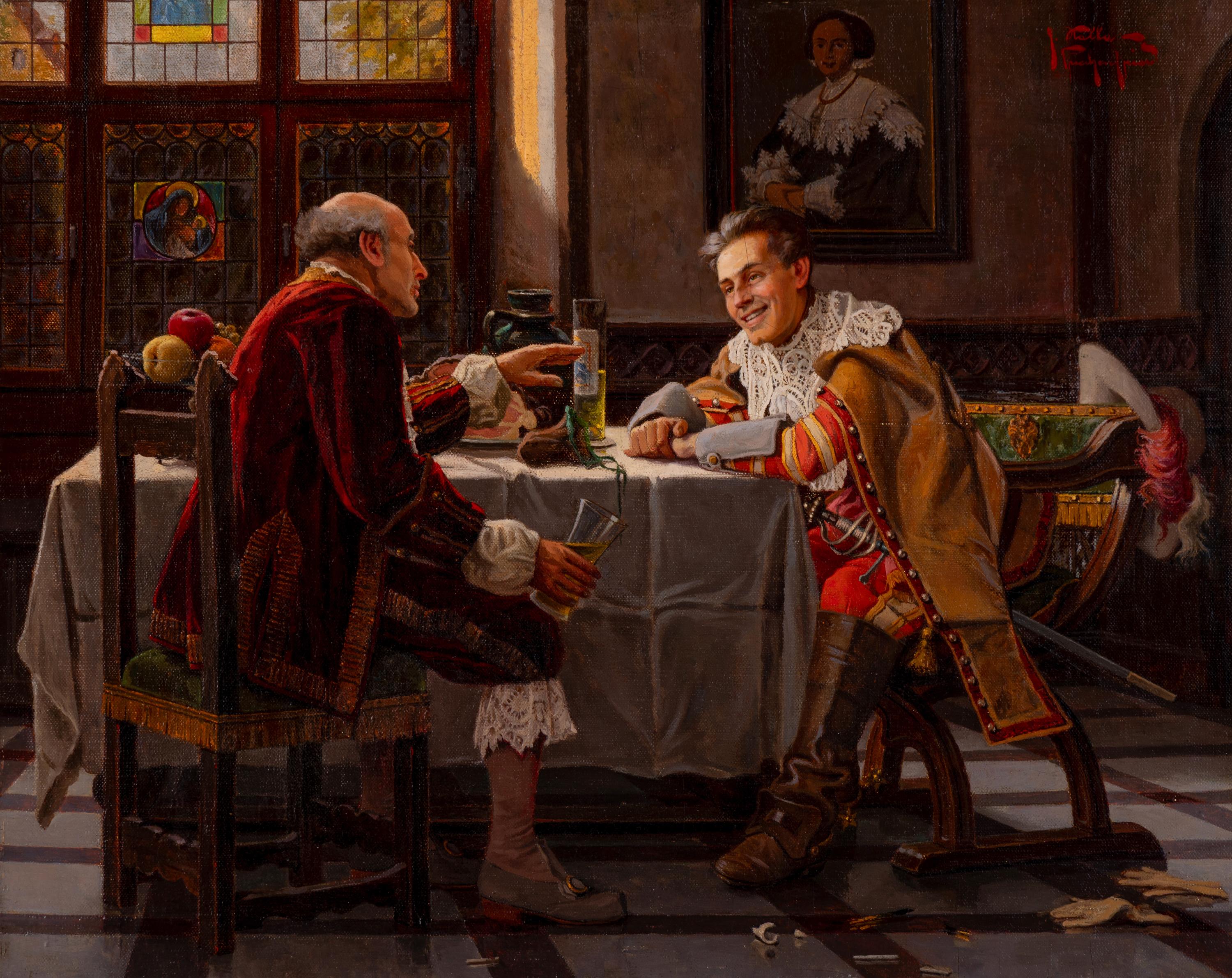 Alois Heinrich Priechenfried (Austrian, 1867–1953) — Important Meeting