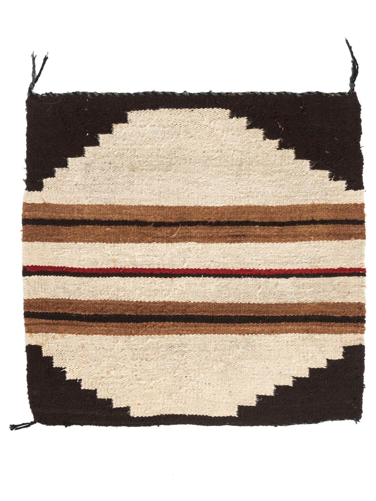 Navajo Single Saddle Blanket / Rug