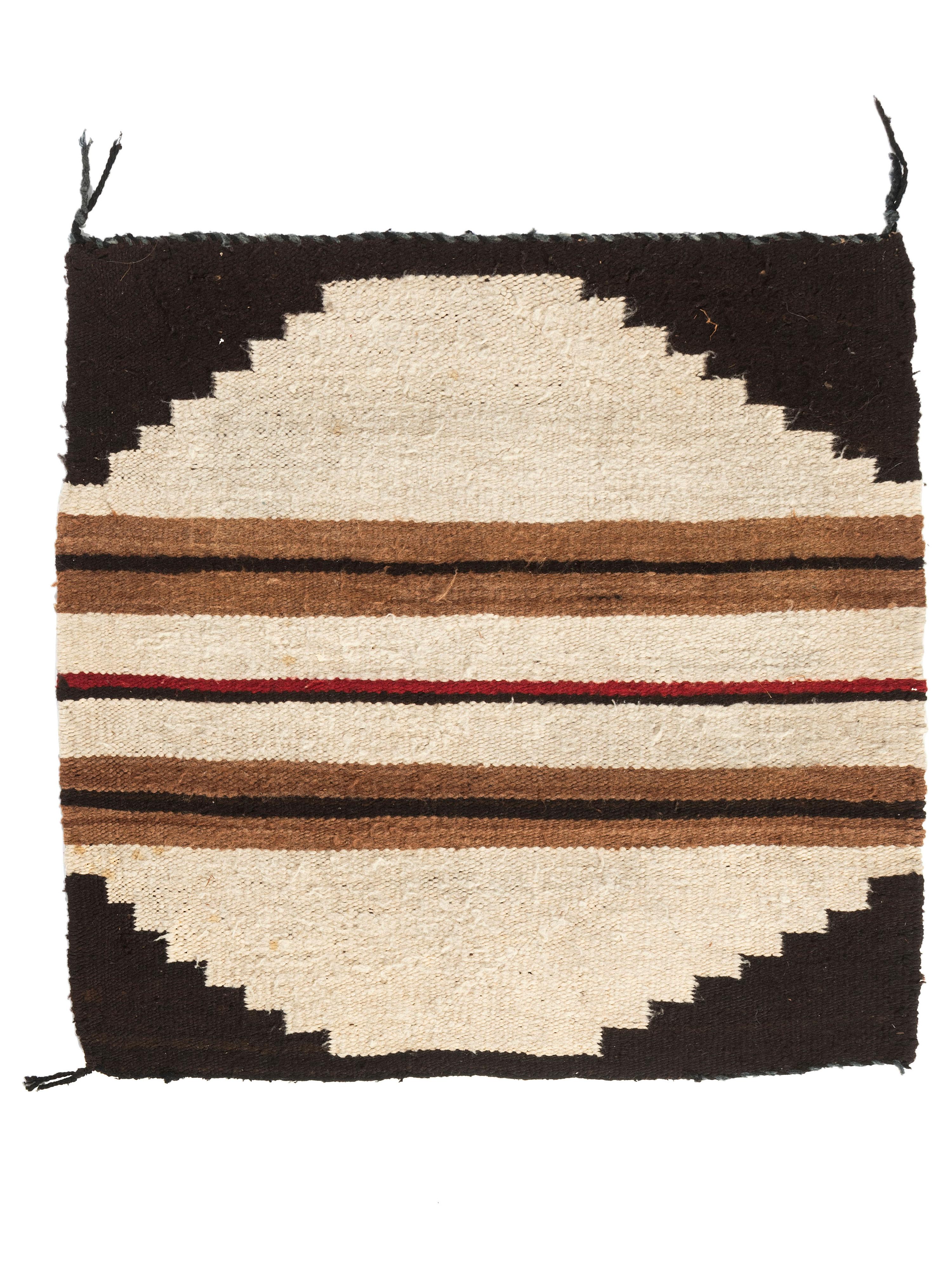 Navajo Single Saddle Blanket / Rug