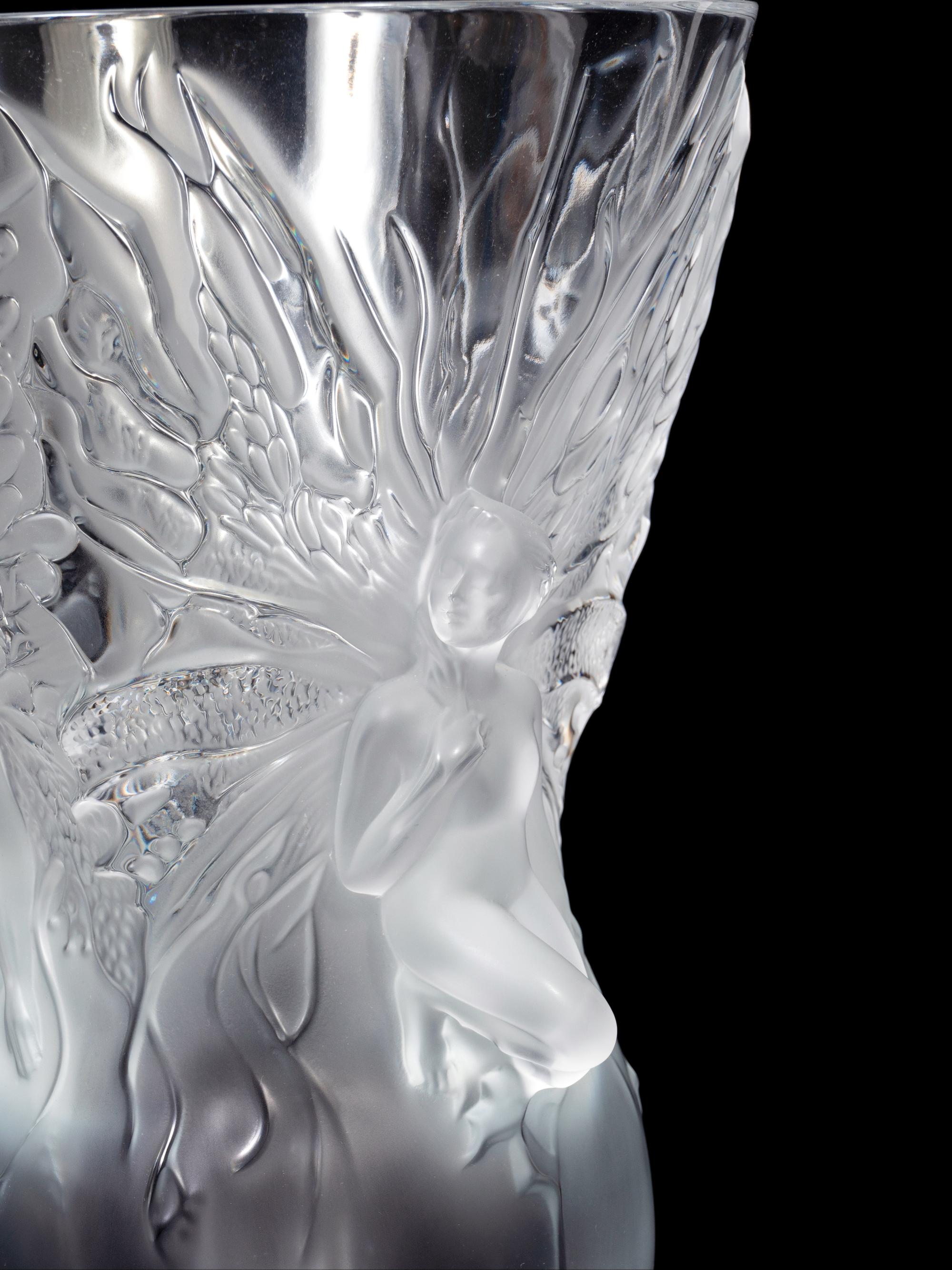 A Lalique Fées Vase
