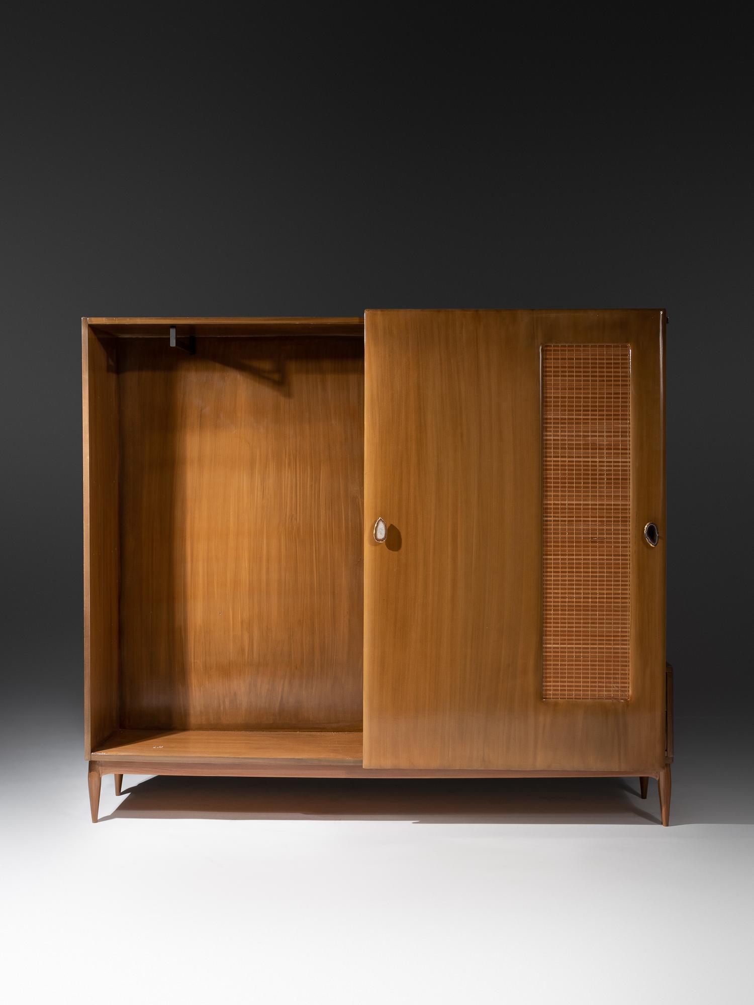 Wardrobe/Bookcase with Sliding Door