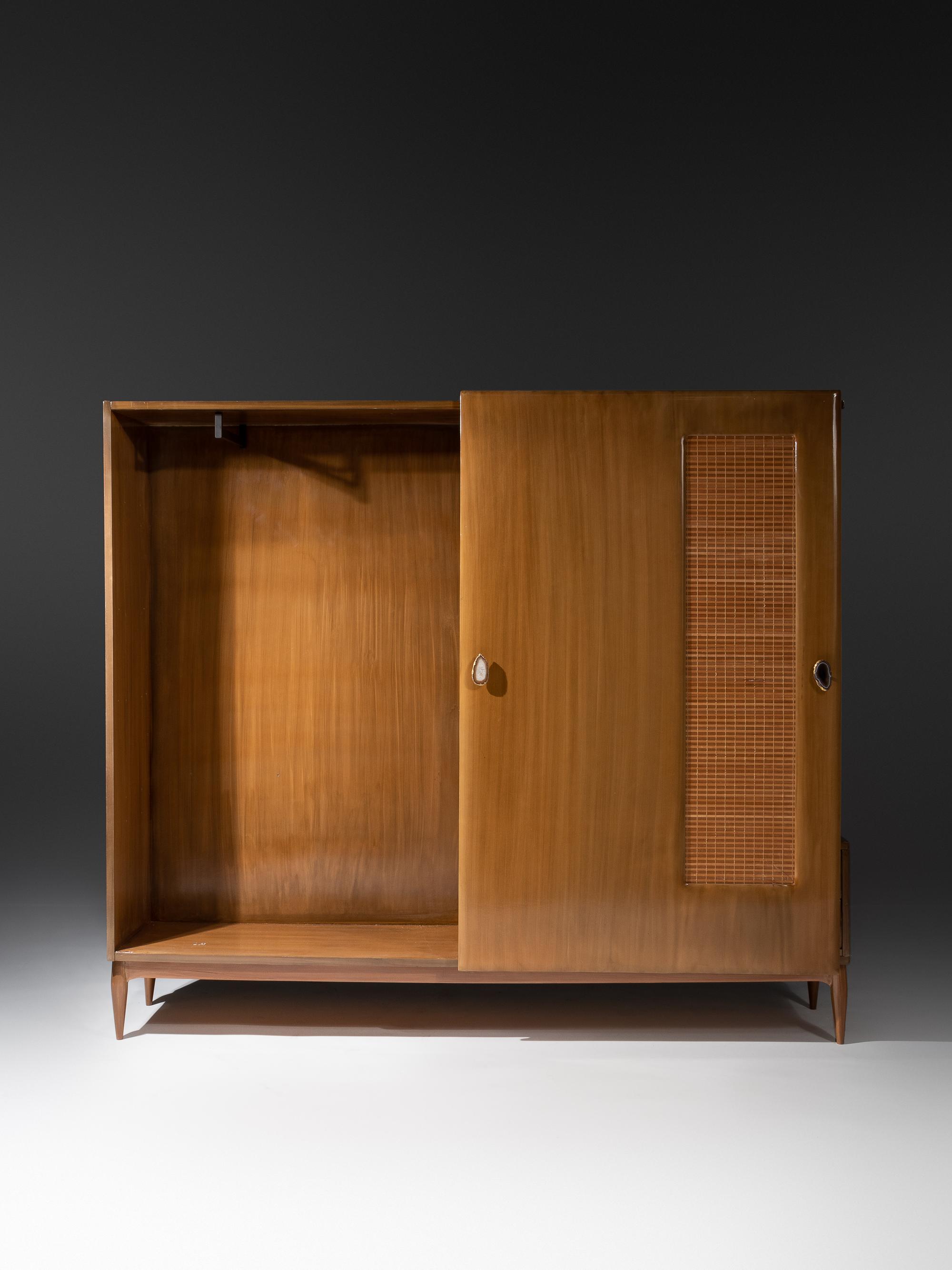 Wardrobe/Bookcase with Sliding Door
